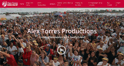 Desktop Screenshot of alextorresproductions.net