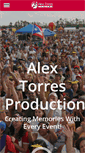 Mobile Screenshot of alextorresproductions.net